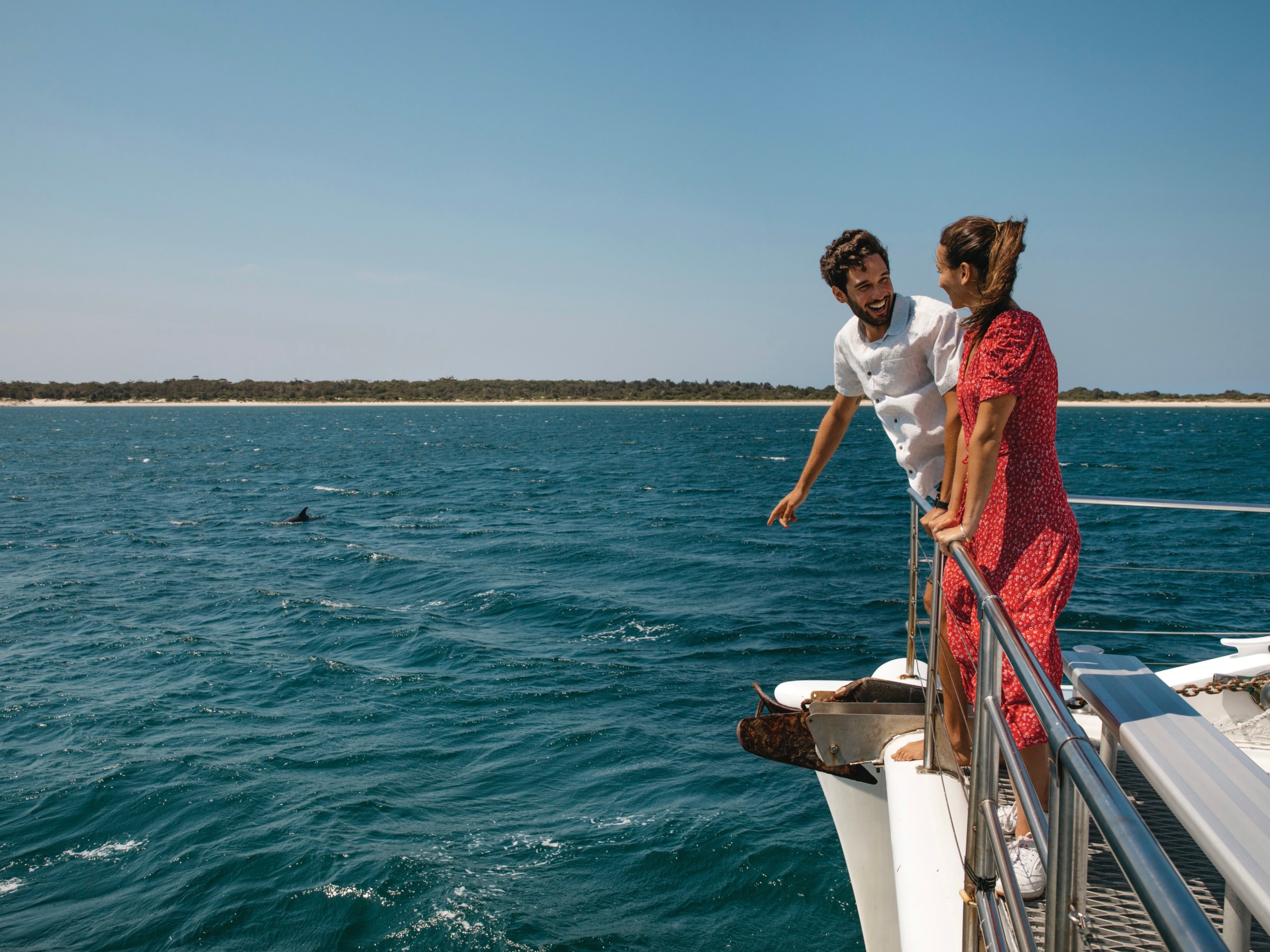 a man in a boat on a body of water